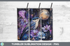 GorgeousBirds 01 Galaxy Tumbler design.