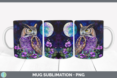 GorgeousBirds 01 Galaxy Mug Wrap design.