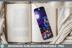 GorgeousBirds 01 Galaxy Bookmark design.
