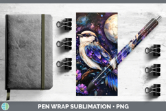 GorgeousBirds 01 Galaxy Pen Wrap design.