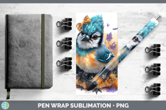 GorgeousBirds 01 Halloween Pen Wrap design.