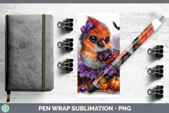 GorgeousBirds 01 Halloween Pen Wrap design.