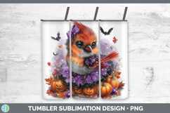 GorgeousBirds 01 Halloween Tumbler design.