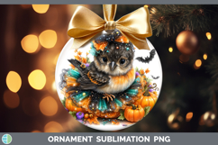 GorgeousBirds 01 Halloween Ornament design.
