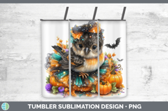GorgeousBirds 01 Halloween Tumbler design.