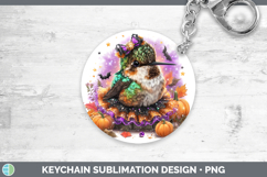 GorgeousBirds 01 Halloween Keychain design.