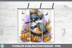 GorgeousBirds 01 Halloween Tumbler design.