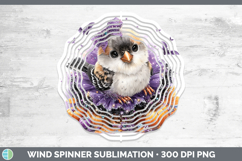 GorgeousBirds 01 Halloween Wind Spinner design.
