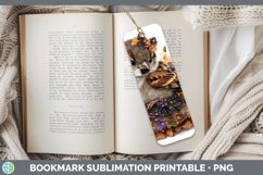 GorgeousBirds 01 Halloween Bookmark design.