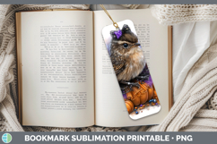 GorgeousBirds 01 Halloween Bookmark design.