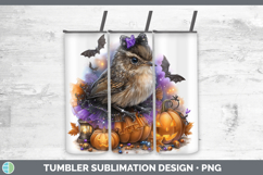 GorgeousBirds 01 Halloween Tumbler design.