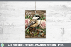 GorgeousBirds 01 Rustic Christmas Air Freshener design.