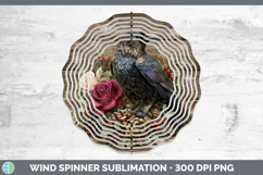 GorgeousBirds 01 Rustic Christmas Wind Spinner design.