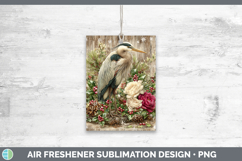 GorgeousBirds 01 Rustic Christmas Air Freshener design.