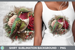 GorgeousBirds 01 Rustic Christmas Shirt design.