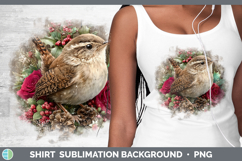 GorgeousBirds 01 Rustic Christmas Shirt design.