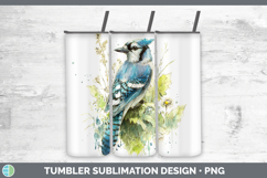 GorgeousBirds 01 Sketch Tumbler design.