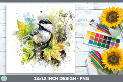 GorgeousBirds 01 Sketch Paper Backgrounds design.