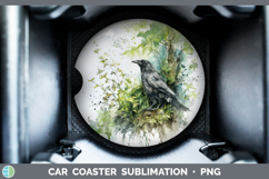 GorgeousBirds 01 Sketch Car Coaster design.