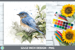 GorgeousBirds 01 Sketch Paper Backgrounds design.