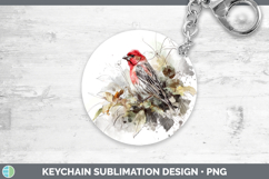 GorgeousBirds 01 Sketch Keychain design.