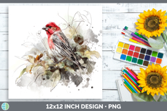 GorgeousBirds 01 Sketch Paper Backgrounds design.