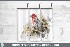 GorgeousBirds 01 Sketch Tumbler design.