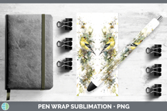 GorgeousBirds 01 Sketch Pen Wrap design.