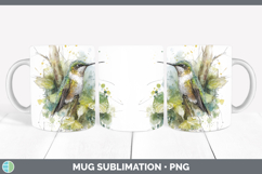 GorgeousBirds 01 Sketch Mug Wrap design.