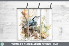 GorgeousBirds 01 Sketch Tumbler design.