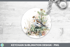 GorgeousBirds 01 Sketch Keychain design.