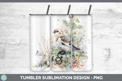 GorgeousBirds 01 Sketch Tumbler design.