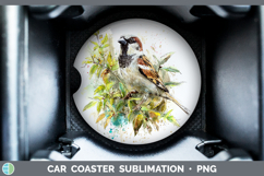 GorgeousBirds 01 Sketch Car Coaster design.