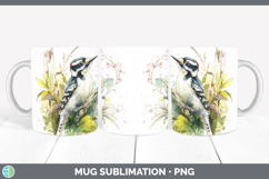 GorgeousBirds 01 Sketch Mug Wrap design.