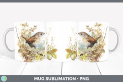 GorgeousBirds 01 Sketch Mug Wrap design.