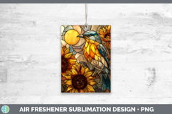 GorgeousBirds 01 Stained Glass Sunflower Air Freshener design.