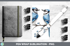 GorgeousBirds 01 Vintage Pen Wrap design.