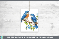 GorgeousBirds 01 Vintage Air Freshener design.