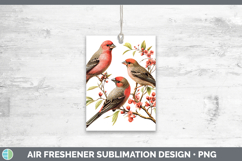 GorgeousBirds 01 Vintage Air Freshener design.