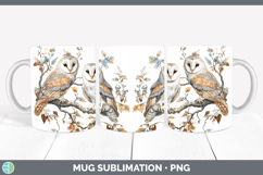 GorgeousBirds 01 Vintage Mug Wrap design.
