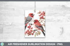 GorgeousBirds 01 Vintage Air Freshener design.