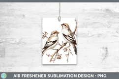 GorgeousBirds 01 Vintage Air Freshener design.