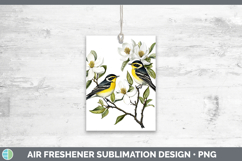GorgeousBirds 01 Vintage Air Freshener design.