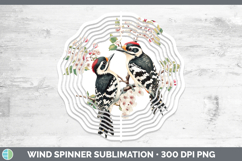 GorgeousBirds 01 Vintage Wind Spinner design.