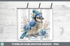 GorgeousBirds 01 Winter Knit Hat Tumbler design.