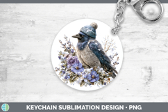 GorgeousBirds 01 Winter Knit Hat Keychain design.