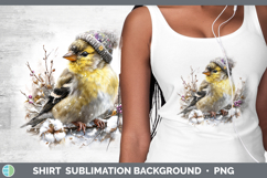 GorgeousBirds 01 Winter Knit Hat Shirt design.