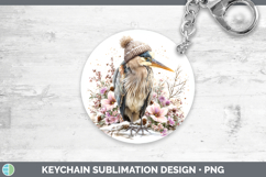 GorgeousBirds 01 Winter Knit Hat Keychain design.