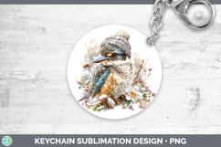 GorgeousBirds 01 Winter Knit Hat Keychain design.