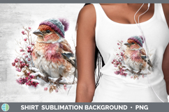 GorgeousBirds 01 Winter Knit Hat Shirt design.